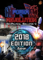 Power &amp; Revolution Geo-Political Simulator 4 - 2018 Edition add-on - DLC - Mac - ESD - Activation Key must be used on a valid Steam account - Spanish