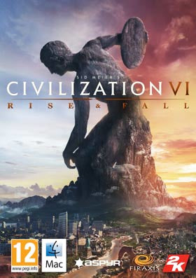 Sid Meier's Civilization VI: Rise and Fall - DLC - Mac, Linux - ESD - a Chave de Ativação deve ser utilizada numa conta Steam válida - Espanhol