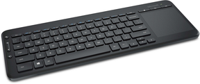 Microsoft All-in-One Media - Teclado - Inalámbrico - 2,4 GHz - Inglés