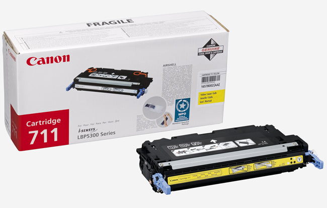 Canon 711 - Amarelo - original - cartucho de toner - para imageRUNNER C1022, i-SENSYS LBP5360, MF9130, MF9170, MF9220, MF9280, Satera LBP5400