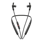 Jabra Evolve 65e MS - Auriculares internos con micrófono - In-Ear - Montaje debajo del cuello - Bluetooth - Inalámbrico - USB - Aislamiento de ruido