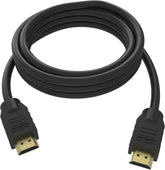 Cable HDMI de instalación profesional VISION - GARANTÍA DE POR VIDA - 4K - HDMI versión 2.0 - conectores chapados en oro - ethernet - HDMI (M) a HDMI (M) - diámetro exterior 8,0 mm - 26 AWG - 10 m - negro