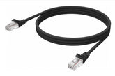 Cable de red Ethernet de instalación profesional VISION - GARANTÍA DE POR VIDA - RJ-45 (M) a RJ-45 (M) - UTP - CAT 6 - 250 MHz - 24 AWG - con bota - 10 m - negro