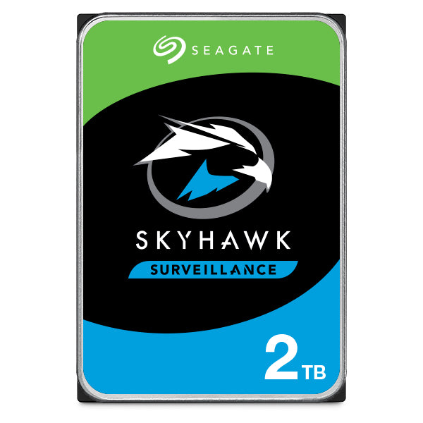 Seagate SkyHawk Surveillance HDD ST2000LV000 - Hard disk - 2 TB - internal - SATA 6Gb/s - 5400 rpm - buffer: 128 MB