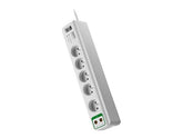 APC SurgeArrest Essential - Protector contra sobretensiones - CA 230 V - 2300 Watt - conectores de salida: 5 - Bélgica, Francia - blanco (PM5V-FR)