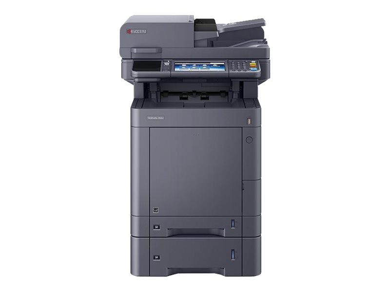 Kyocera TASKalfa 352ci - Multi-funções - a cores - laser - Legal (216 x 356 mm)/A4 (210 x 297 mm) (original) - A4/Legal (media) - até 35 ppm (cópia) - até 35 ppm (impressão) - 250 folhas - 33.6 Kbps - USB 2.0, Gigabit LAN, host USB