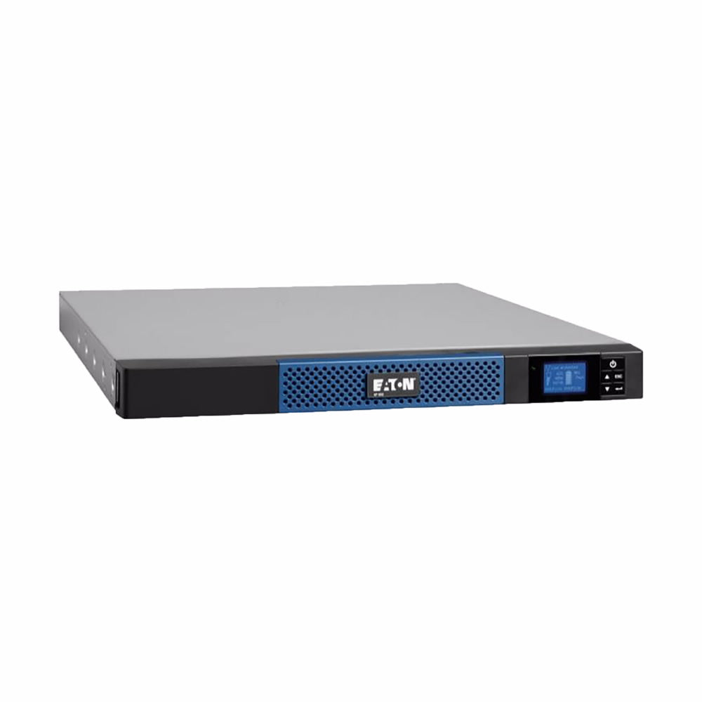 Eaton 5P 1550 Global Rackmount - UPS (montável em bastidor) - AC 200/208/220/230/240 V - 1100 Watt - 1550 VA - RS-232, USB - conectores de saída: 6 - 1U - preto, azul