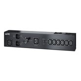 APC Service Bypass Panel - Power Distribution Unit (rack mountable) - AC 230 V - 3000 VA - input: IEC 60320 C20 - output connectors: 8 - 2U - black - for P/N: AR3003, AR3003SP, SRT1000RMXLI, SRT1000RMXLI-NC, SRT2200XLI-KR, SRT5