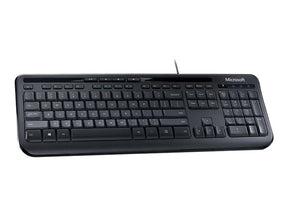 Microsoft Wired Keyboard 600 - Keyboard - USB - Portuguese - black