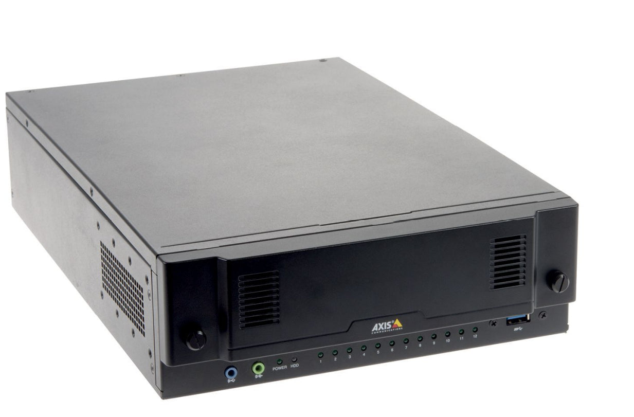 AXIS Camera Station S2212 - NVR - 12 channels - 1 x 6 TB - 6 TB - Networked - rack mountable