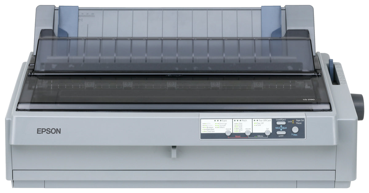 Epson LQ 2190N - Printer - B/W - dot matrix - 420 mm (width) - 10 cpi - 24 pin - up to 576 chars/sec - parallel, USB, LAN