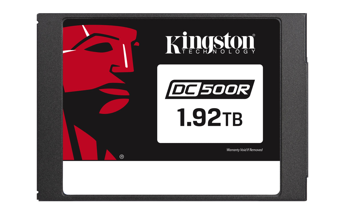 Kingston Data Center DC500R - SSD - encrypted - 1920 GB - internal - 2.5" - SATA 6Gb/s - AES - Self-Encrypting Drive (SED)