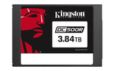 Kingston Data Center DC500R - SSD - encrypted - 3840 GB - internal - 2.5" - SATA 6Gb/s - AES - Self-Encrypting Drive (SED)