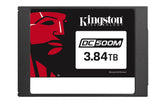 Kingston Data Center DC500M - SSD - encriptado - 3.84 TB - interna - 2.5" - SATA 6Gb/s - 256-bits AES - Self-Encrypting Drive (SED)