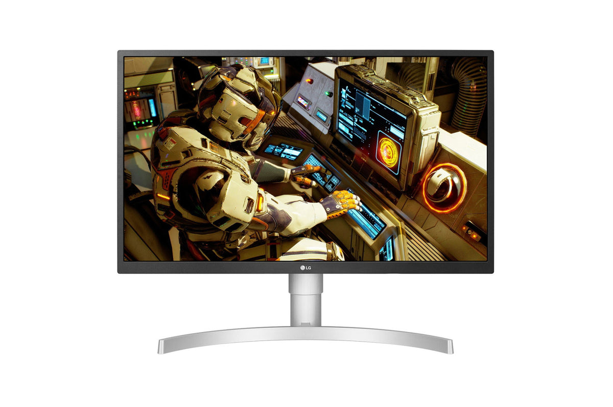 LG 27UL550-W - LED Monitor - 27" - 3840 x 2160 4K - IPS - 300 cd/m² - 1000:1 - HDR10 - 5 ms - 2xHDMI, DisplayPort