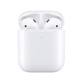 Apple AirPods with Wireless Charging Case - 2nd Gen - Wireless Headphones with Microphone - Ear Bud - Bluetooth - for iPad/iPhone/iPod/TV/Watch