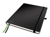 Leitz Complete - Notepad - hardcover binding - 80 sheets - ivory paper - square - black cover (44730095)