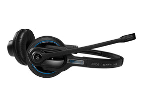 EPOS I SENNHEISER IMPACT MB Pro 2 - Auriculares - in ear - bluetooth - inalámbricos - negros con anillo azul