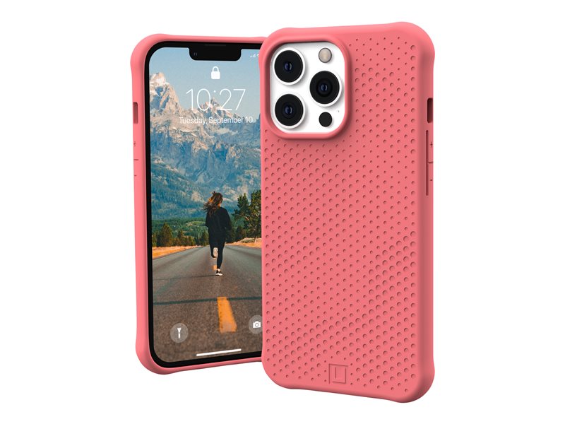 [U] Protective Case for iPhone 13 Pro 5G [6.1-inch] - DOT Clay - Phone Back Cover - MagSafe compatibility - liquid silicone - clay - for Apple iPhone 13 Pro