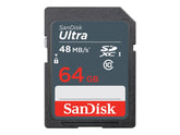 SanDisk Ultra - Flash memory card - 64 GB - Class 10 - SDXC UHS-I (SDSDUNB-064G-GN3IN)