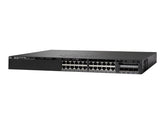 Cisco Catalyst 3650-24TS-S - Switch - L3 - Admin - 24 x 10/100/1000 + 4 x SFP - desktop, rail mountable (WS-C3650-24TS-S)