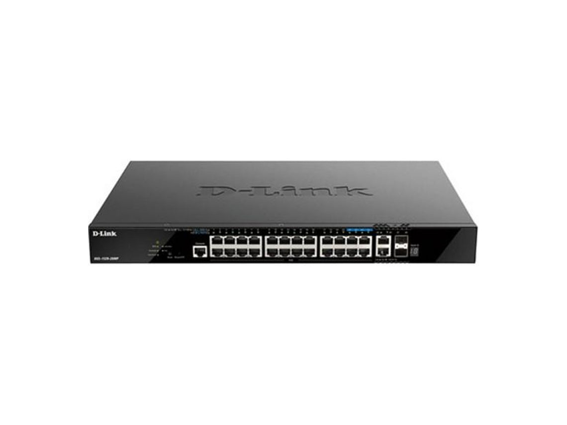 D-LINK SWITCH 20 PORT GE POE + 4 PORTS 2.5 GE POE + 2 10GE PORTS + 2 SFP+ SMART