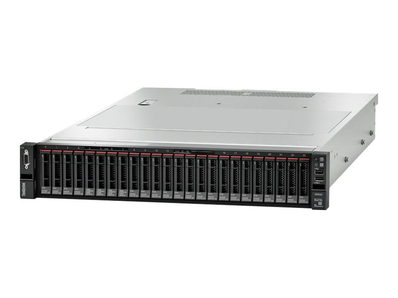 Lenovo ThinkSystem SR650 7X06 - Server - rack mountable - 2U - 2-way - 1 x Xeon Gold 6226R / 2.9 GHz - RAM 32 GB - SAS - hot-swap 2.5" bay(s) - no HDD - Matrox G200 - no OS - monitor: none