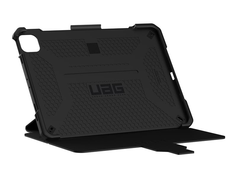 UAG Rugged Case for Apple iPad Air 10.9-inch (2022) - Metropolis SE Black - Tablet Flip Cover Case - Black - 10.9" - for Apple 10.9-inch iPad Air (4th generation, 5th generation), 11-inch iPad Pro ( 1st generation, 2nd generation, 3rd generation