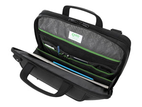 Targus Balance EcoSmart Briefcase - Laptop Case - LOGO TD BNL - 14" - Black