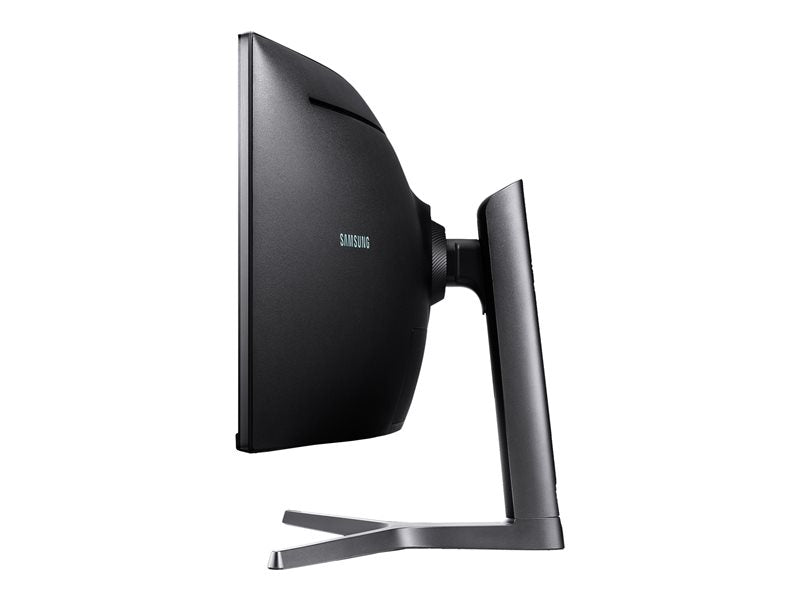 Samsung C49RG90SSR - Monitor QLED - curvo - 49" - 5120 x 1440 Dual WQHD @ 120 Hz - VA - 1000 cd/m² - 3000:1 - DisplayHDR 1000 - 4 ms - HDMI, 2xDisplayPort