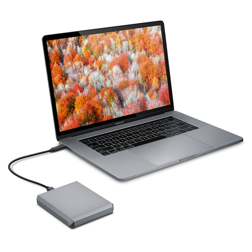 LaCie Mobile Drive STHG5000402 - Hard Drive - 5TB - External (Portable) - USB 3.1 Gen 2 (USB C Connector) - Space Gray