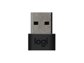 Logitech Logi Zone Wired USB-A Adapter - USB Adapter - USB Type A (M) to USB-C (F) - Graphite - for Zone Wired MSFT Teams