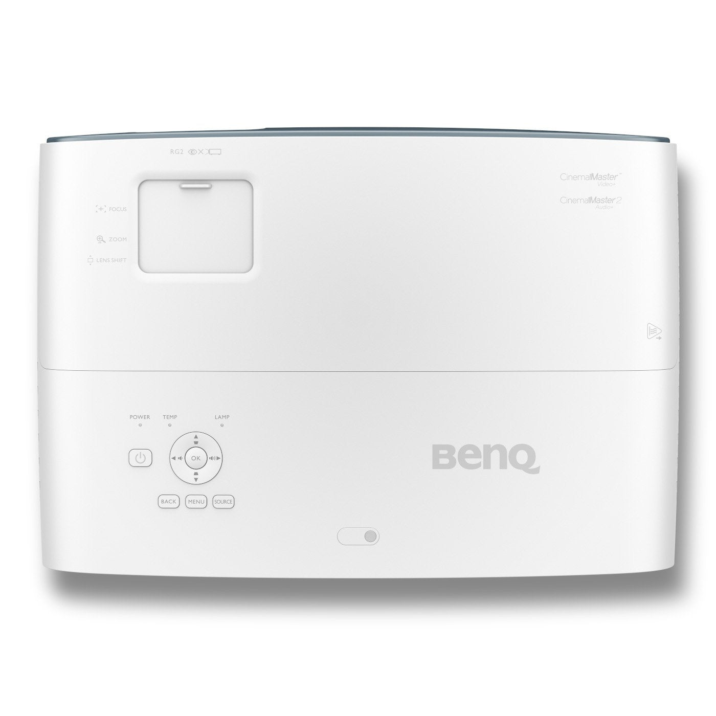 BenQ TK850i - DLP projector - portable - 3D - 3000 ANSI lumens - 3840 x 2160 - 16:9 - 4K - Android TV