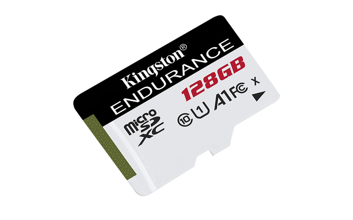 Kingston High Endurance - Flash memory card - 128 GB - A1 / UHS-I U1 / Class10 - microSDXC UHS-I