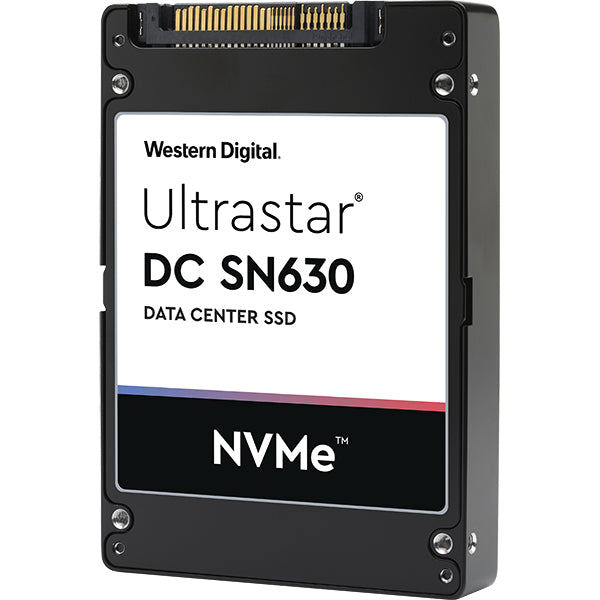 WD Ultrastar DC SN630 WUS3BA176C7P3E3 - SSD - 7680 GB - internal - 2.5" - U.2 PCIe 3.0 x4 (NVMe) - 256-bit AES