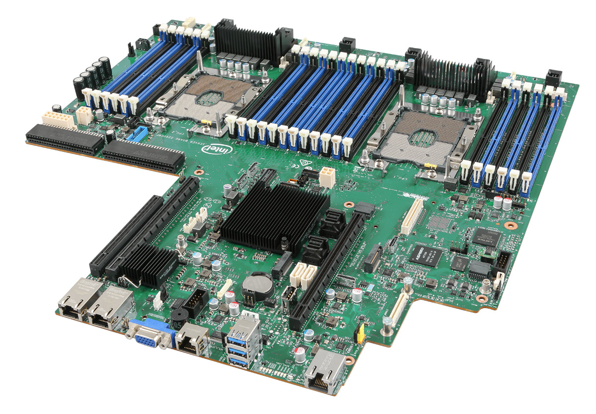 Intel Server Board S2600WFTR - Placa-mãe - Intel - Socket P - 2 CPUs Suportadas - C624 Chipset - USB 3.0 - 2 x 10 Gigabit LAN - gráfico integrado