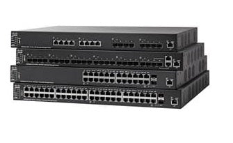 Cisco 550X Series SX550X-24 - Switch - L3 - Admin - 20 x 10GBase-T + 4 x combo SFP+ 10 Gigabit - desktop, rail mountable