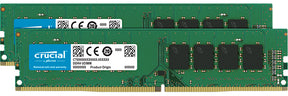 Crucial - DDR4 - kit - 32 GB: 2 x 16 GB - DIMM 288-pin - 3200 MHz / PC4-25600 - CL22 - 1.2 V - unbuffered - sem ECC