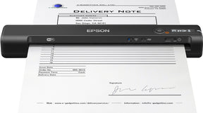 Epson WorkForce ES-60W - Escáner de hojas de papel - Sensor de imagen de contacto (SIC) - A4 - 600 ppp x 600 ppp - hasta 300 escaneos por día - USB 2.0, Wi-Fi(n)