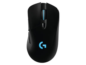 Logitech Wireless Gaming Mouse G703 LIGHTSPEED with HERO 16K Sensor - Rato - óptico - 6 botões - sem fios, com cabo - USB, LIGHTSPEED - recetor Logitech LIGHTSPEED