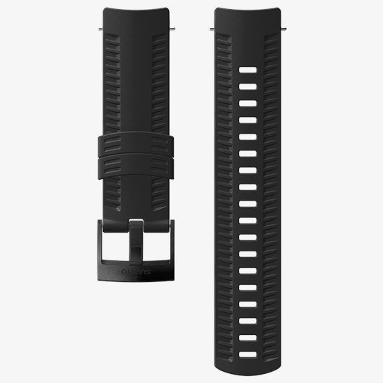 Suunto Athletic 2 - Smart watch watch strap - Medium size - black - for Suunto 9, Spartan Sport HR Baro Stealth, Spartan Sport Wrist HR