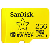 SanDisk Nintendo Switch - Flash memory card - 256 GB - UHS-I U3 - microSDXC UHS-I - for Nintendo Switch