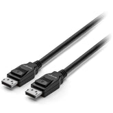 Kensington DisplayPort 1.4 (M/M) Cable, 6ft - Cabo DisplayPort - DisplayPort (M) travado para DisplayPort (M) travado - DisplayPort 1.4 - 1.83 m - suporte de 8K - preto