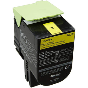 TONER LEXMARK AMARILLO 702Y PROG DEV 1K