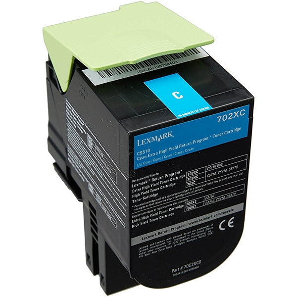 LEXMARK TONER BLUE 702XC CAP EXT CORPORATE 4K