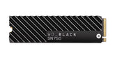 WD Black SN750 NVMe SSD WDBGMP5000ANC - SSD - 500 GB - internal - M.2 2280 - PCIe 3.0 x4 (NVMe) - integrated heatsink