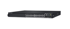 Dell PowerSwitch N2224X-ON - Switch - L3 - Managed - 24 x 10/100/1000/2.5G + 4 x 25 Gigabit SFP28 - front to back airflow - rail mountable - CAMPUS Smart Value