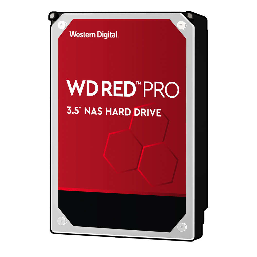 WD Red Pro WD121KFBX - Hard drive - 12 TB - internal - 3.5" - SATA 6Gb/s - 7200 rpm - buffer: 256 MB