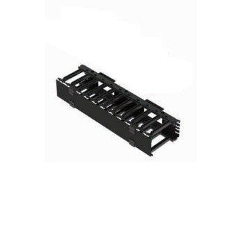 Eaton High Density Horizontal - Kit de gestão de cabo - preto - 2U - 19"