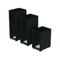 Eaton RA Series - Cabinet cabinet - 4 posts - black, RAL 9005 - 42U - 19"